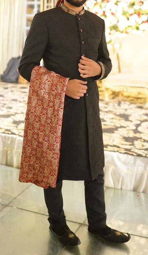 Groom sherwani up for sale 1