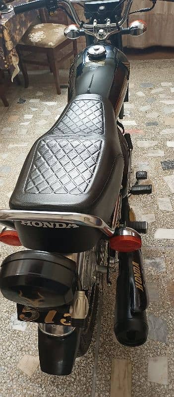 Honda cg-125 kick start Red colour 8