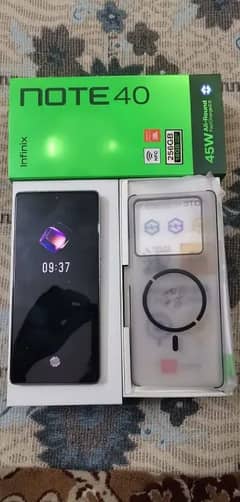 Infinix Note 40 8gb 256gb 10/10 condition 03087410732