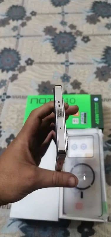 Infinix Note 40 8gb 256gb 10/10 condition 03087410732 2