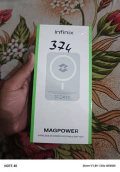 Infinix MagPower wireless 20W Fast charger iPhone supported