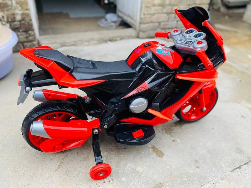 Heavy Bike Red & Black for kids (urgent sale) 3