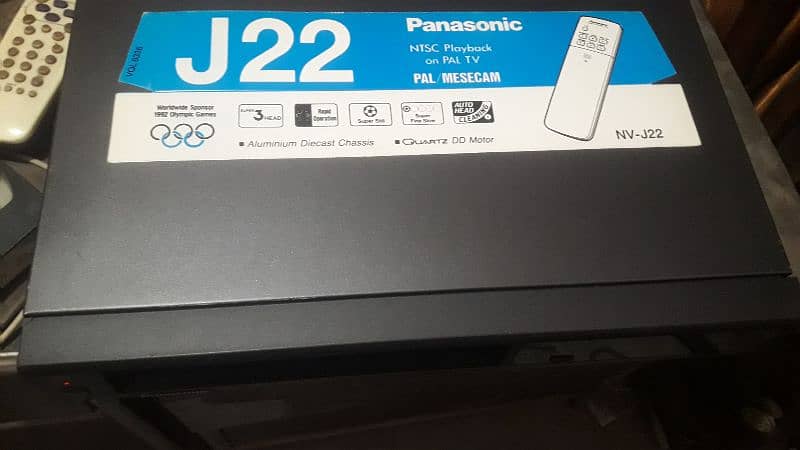 panasonic VCR J22 new 03007633876. whatsapp 1