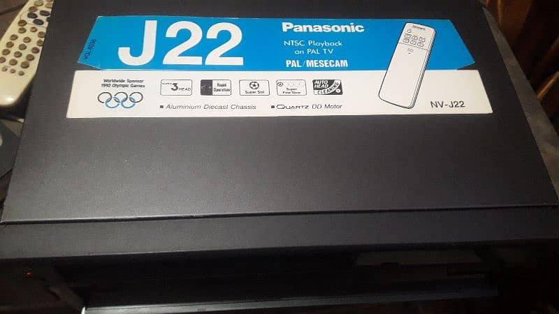 panasonic VCR J22 new 03007633876. whatsapp 2