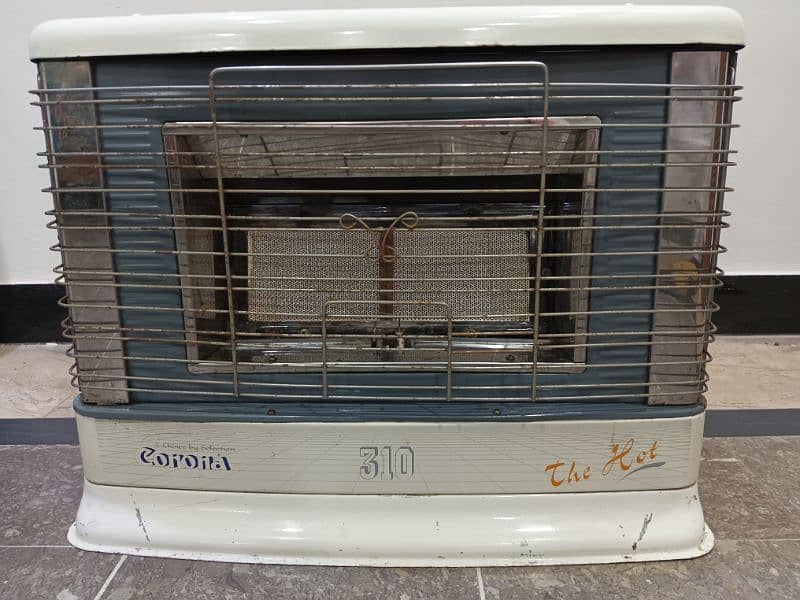 Corona Double Burner Portable Auto Gas Heater 0