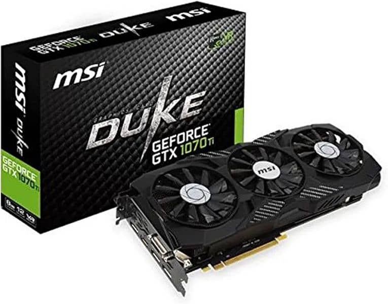 MSI Gaming GeForce GTX 1070 Ti 8GB GDRR5 256-bit 3