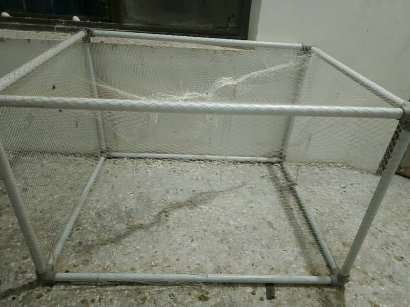 3 x Foldable Iron Cages + 4 x PVC Cages + 3 Wooden Cages 10