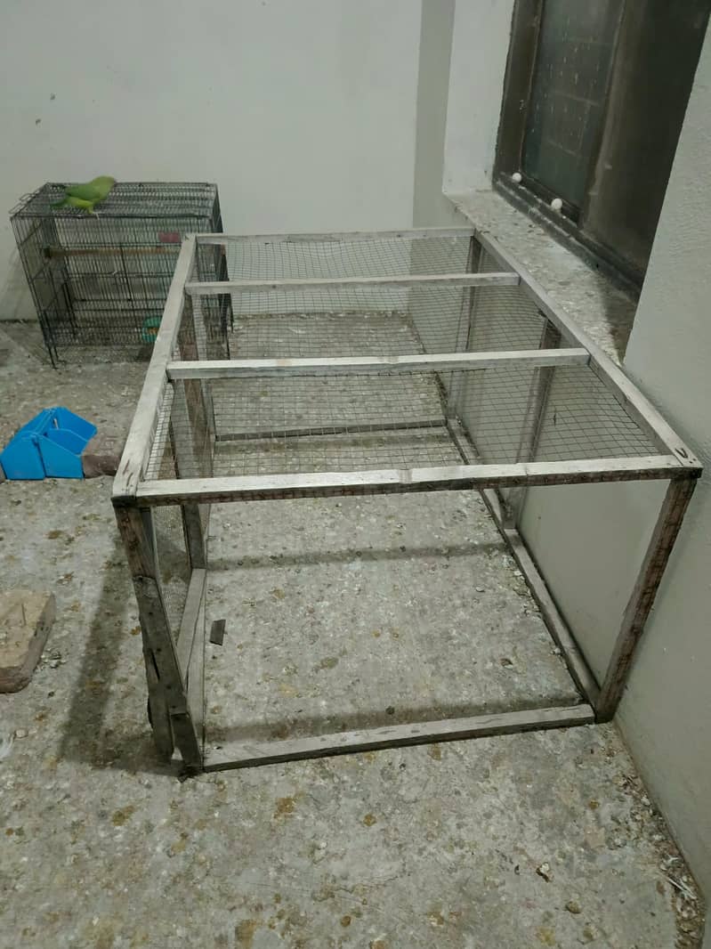 3 x Foldable Iron Cages + 4 x PVC Cages + 3 Wooden Cages 13