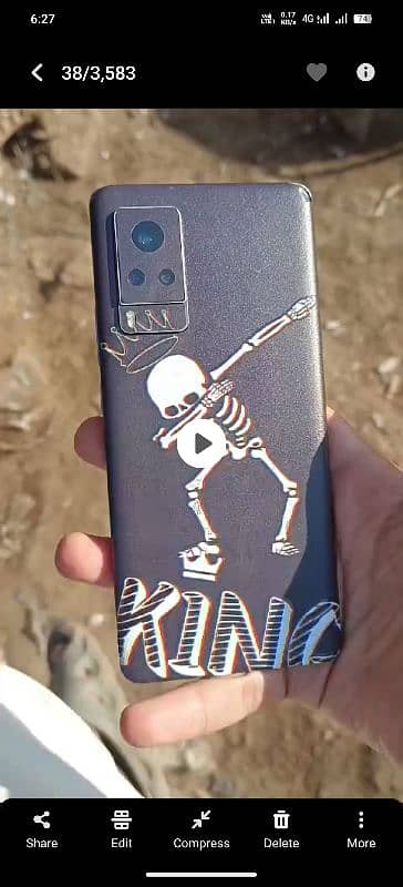 vivo x60 pro official pta box charger sath hai 0