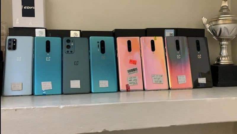 Oneplus 8,  8 pro, 8t and 9 pro 2