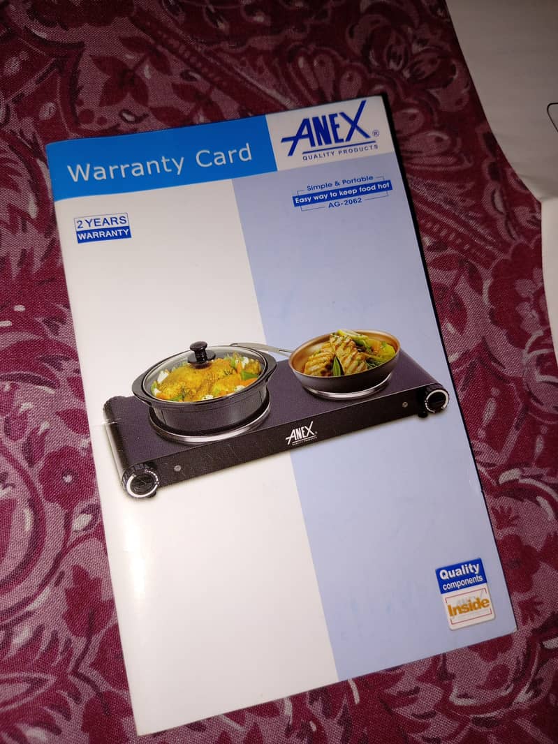 Anex Hot Plate - Electric Stove - 2 Plates 2