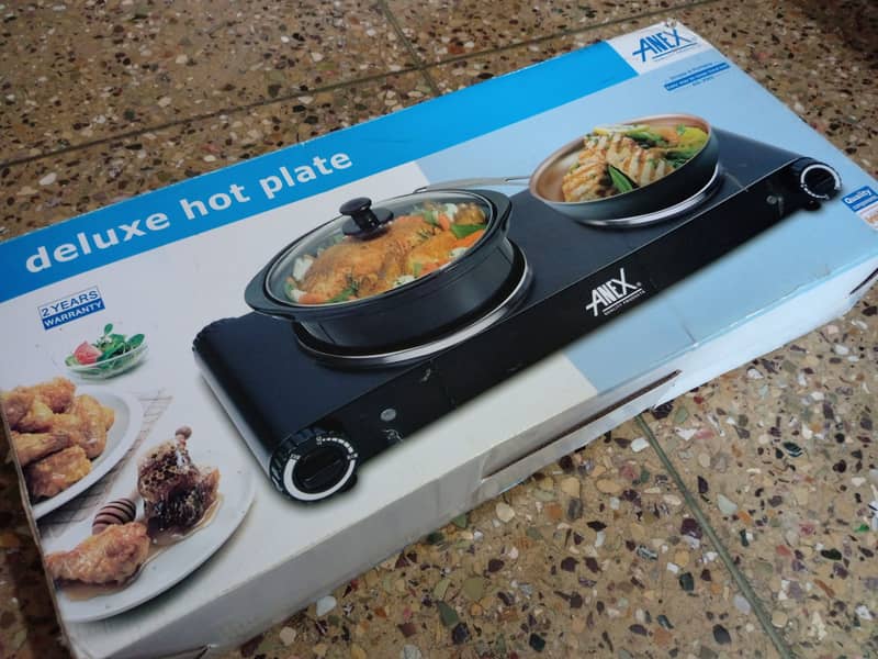 Anex Hot Plate - Electric Stove - 2 Plates 5