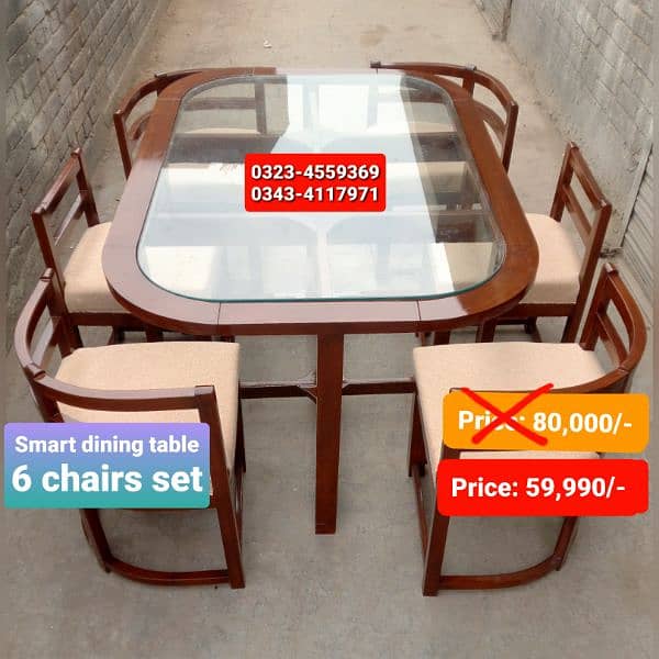 Dining table / Smart dining table / round table dining set / table 2