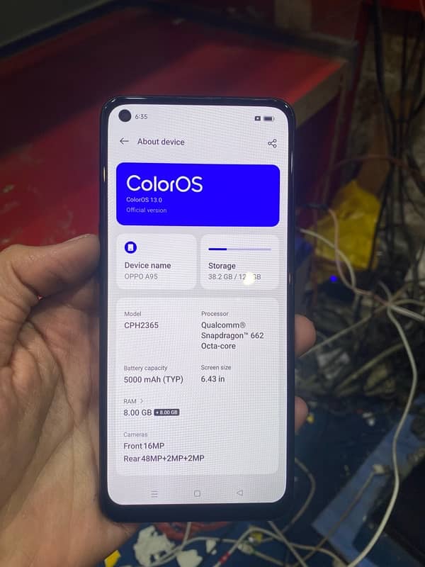 oppo A95 non PTA 0