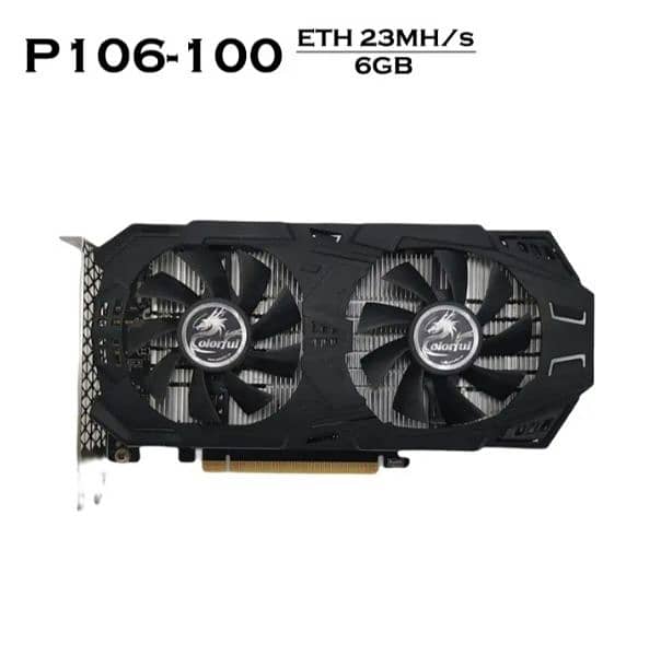 Nvidia p106 - 100 6gb graphics card 0