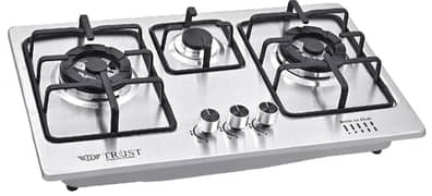 Trust Automatic Triple Burner Gas Hob