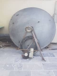 dish antenna and reciver with all asesries