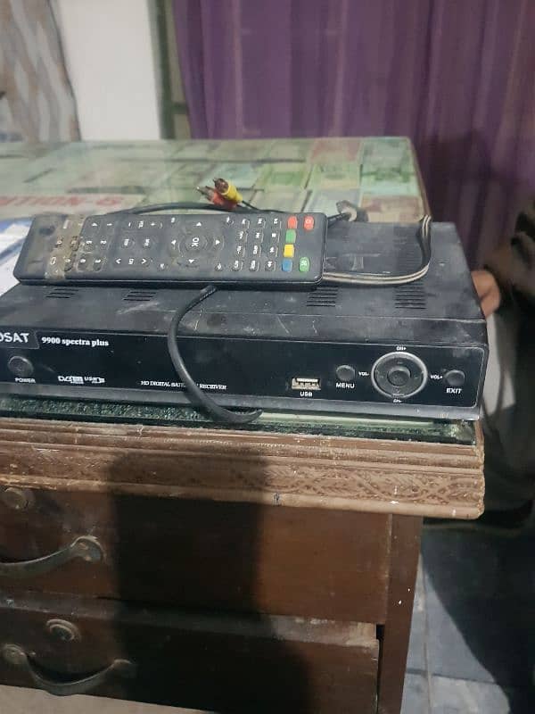 dish antenna and reciver with all asesries 2