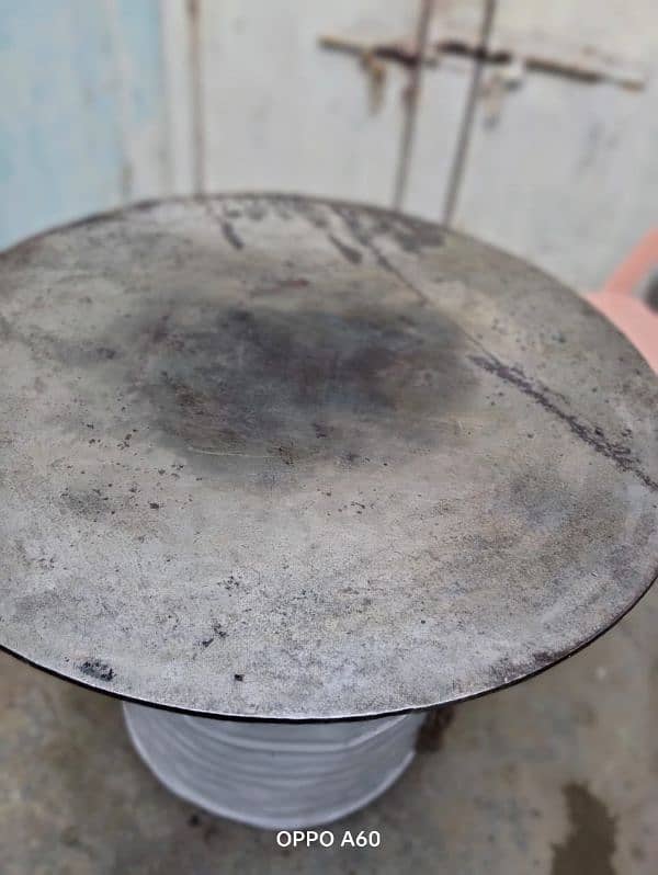 TAWA, MARBLE, DRUM STAND, TABLE, CYLINDER (Paratha Setup) 03004122210. 1