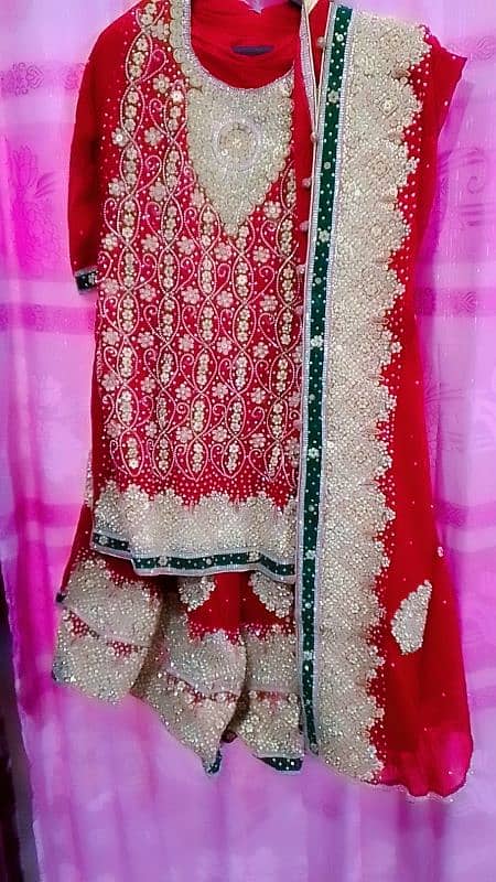 wedding dress. sharara 3