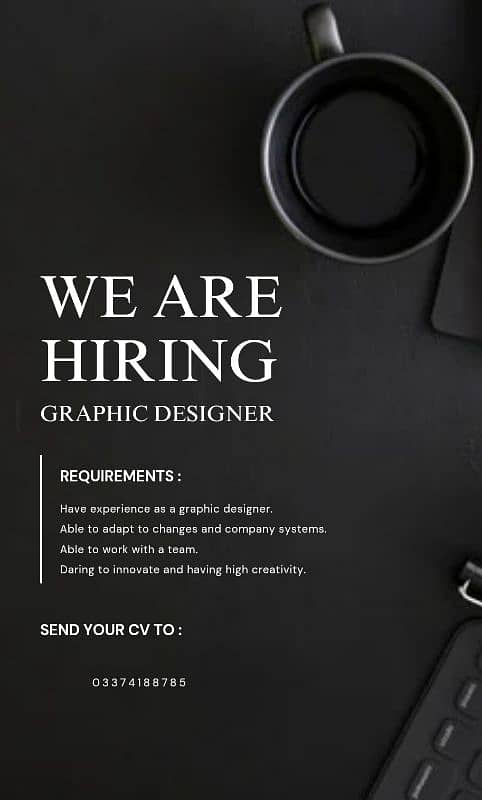 graphics designer and video editor 0