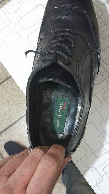 100% Leather Shoes | Ambassador by Bata for Sale 5