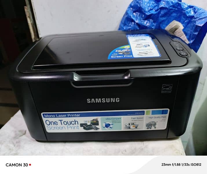 Samsung ML-1865 A4 mono laser printer:brand new condition 10/10 U. K 7