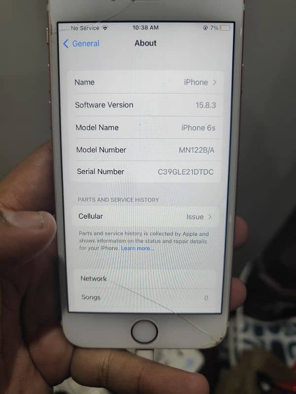 iPhone 6s 32gb sim not working 4