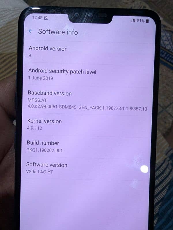 LG V40 6/64 PTA permanent patch URGENT SALE 2