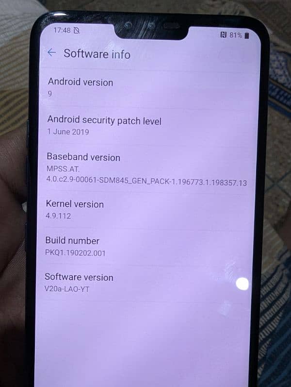 LG V40 6/64 PTA permanent patch URGENT SALE 3