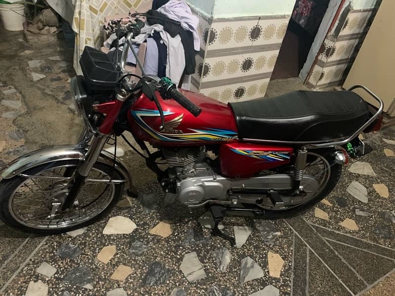 Honda 125 Model 2018 Lahore No with Biomatric 9