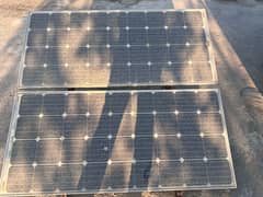 2 solar plates used. 175W