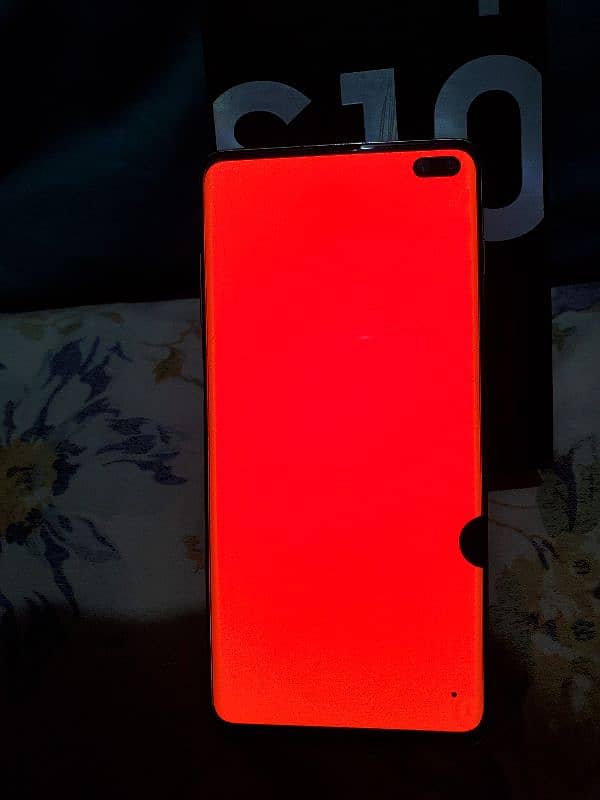 Samsung galaxy s10plus not open full box pta officel for sell dule sim 7