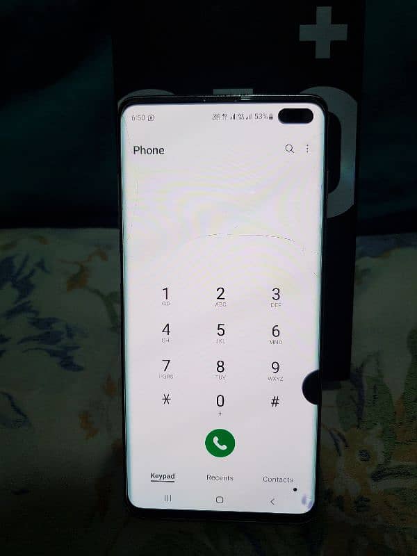 Samsung galaxy s10plus not open full box pta officel for sell dule sim 10