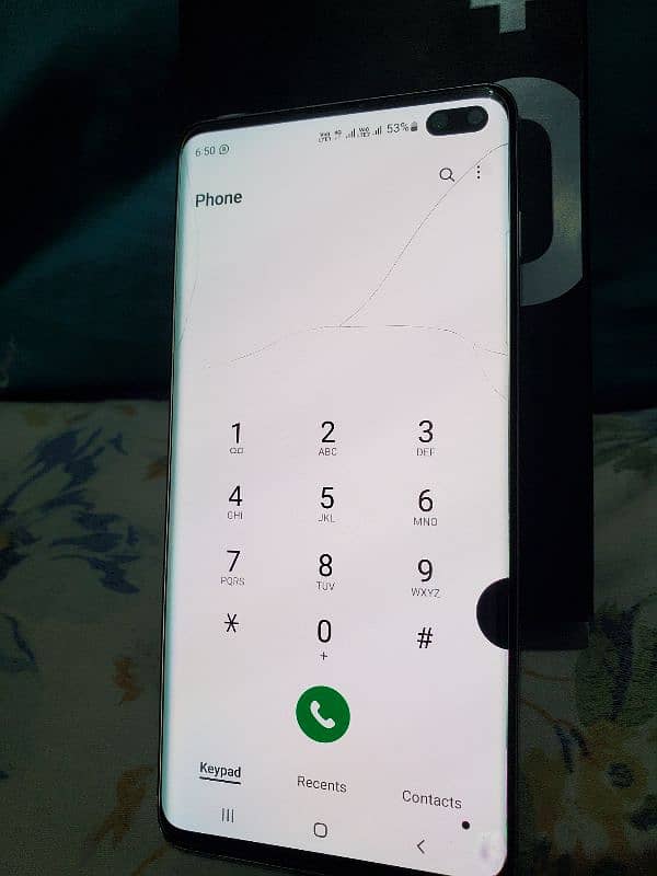 Samsung galaxy s10plus not open full box pta officel for sell dule sim 11