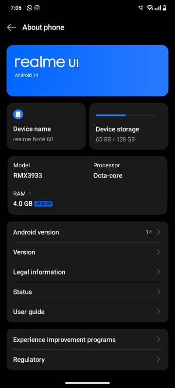 realme note 60 all ok set hai 2