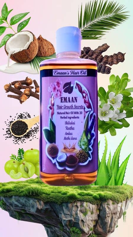 Emaan Organic hair oil 1