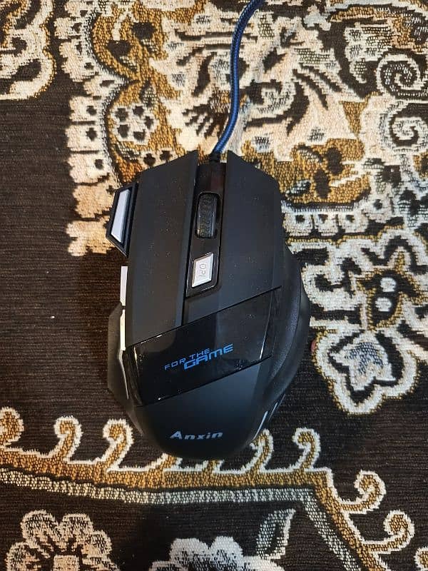 multifunctional RGB Gaming Mouse . Untouched. with free black mousepad 3