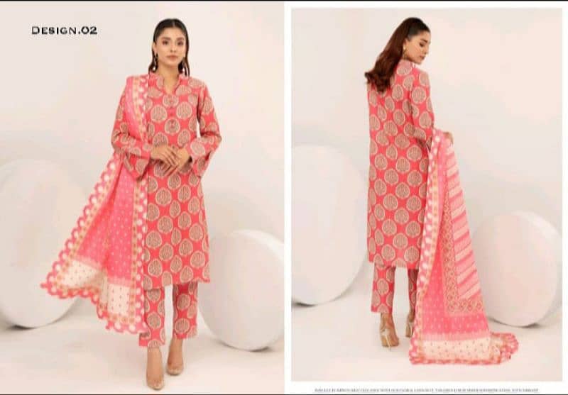 Unstitched Ladies suit Khaddar 3pc Winter collection 10