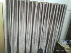 grey curtains