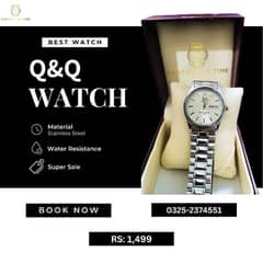 Q&Q BEST WATCH IN SALE ORDER NOW 100℅ORIGINAL WATCH.