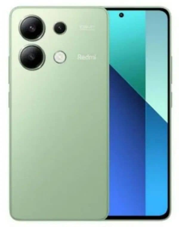 Redmi note 13 mint green 8gb ram 265gb rom 0