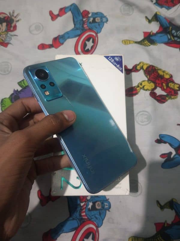 Infinix Note 12. . . 6/128 gb with complete saman 3