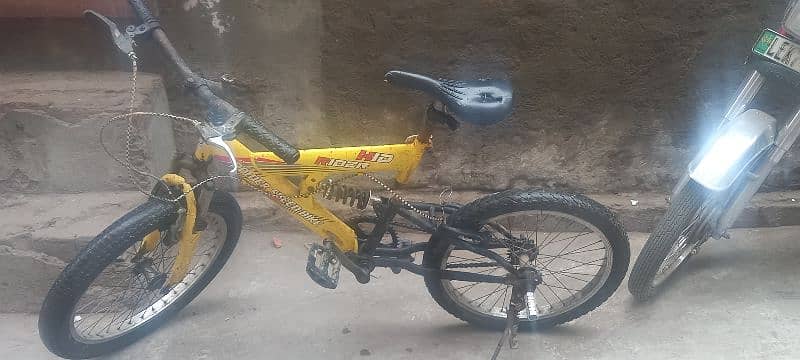 yellow speed bike 2