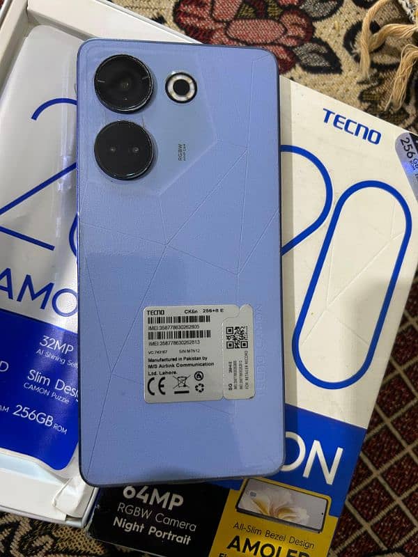 Camon 20    8/256 0