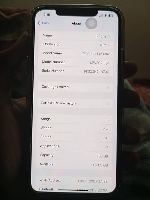 iphone 11 pro max 256 gb All okay 2