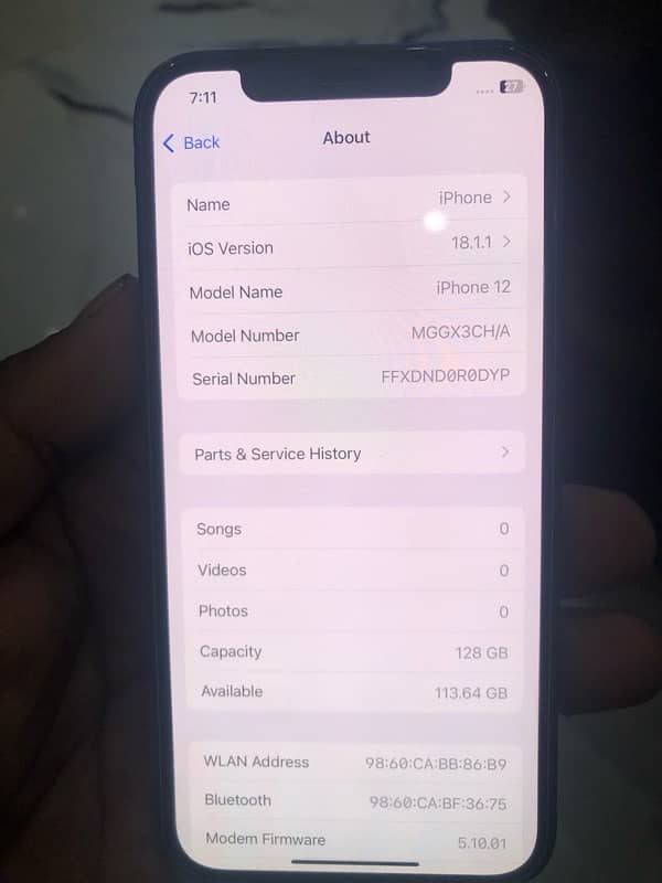 iPhone 12 128GB Pta Approved 6