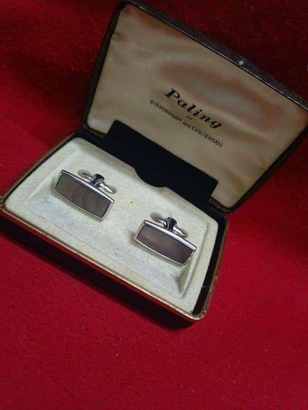 vintage man Cufflinks 2