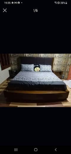 New wooden bed just in 78000