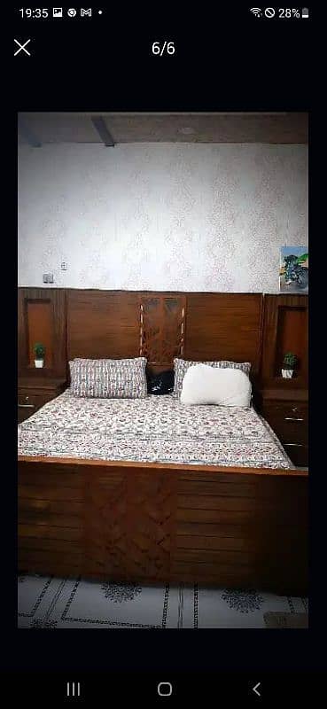 New wooden bed just in 78000 1